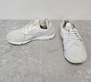 PUMA Muse Satin EP Womens White running sneakers-Size 8